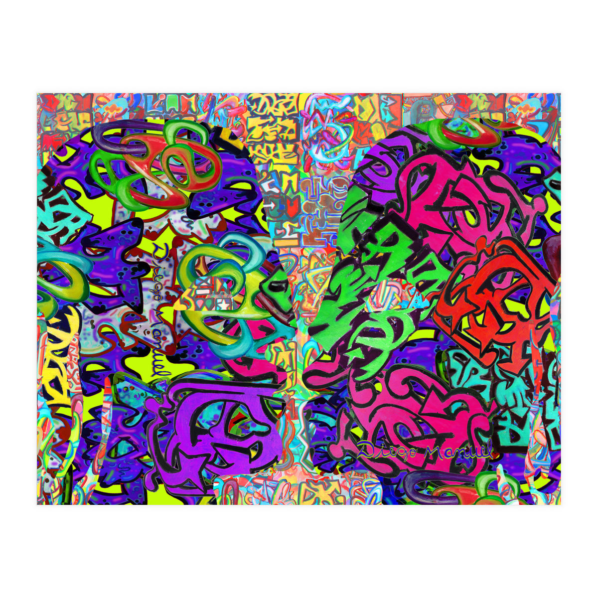 Abstracto Pop Nuevo B15 (Print Only)