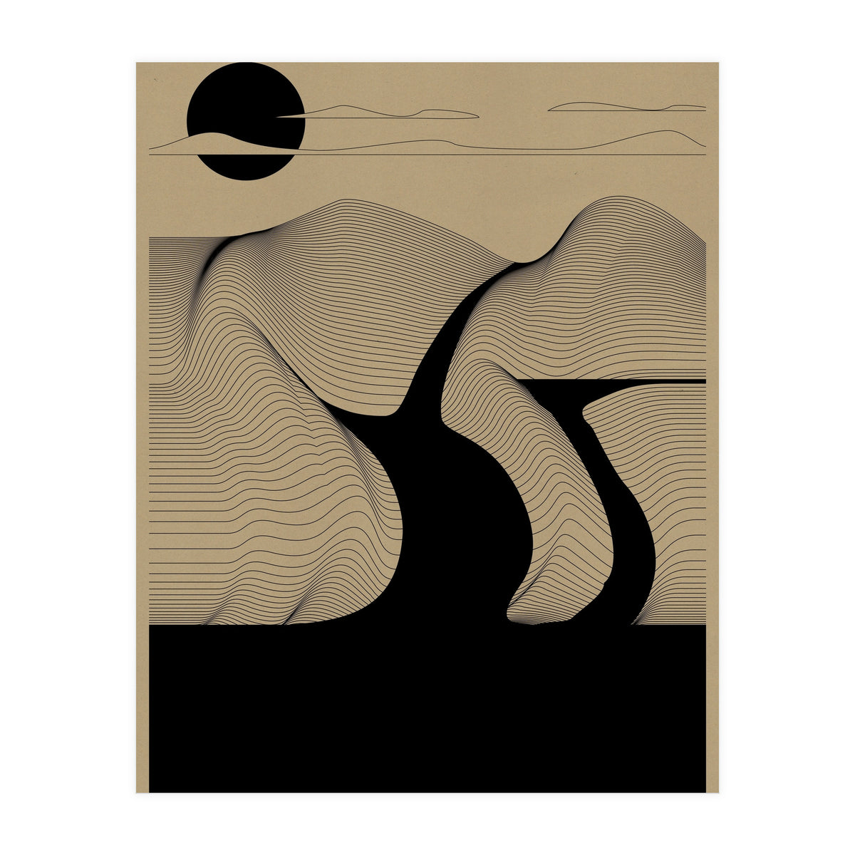 Another Place With A Lake (Print Only)