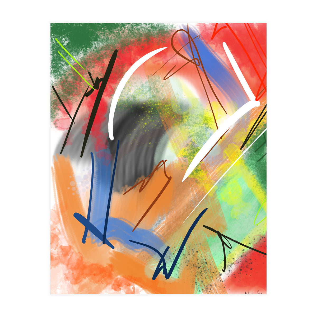 Roads Of Life 4 (Print Only)