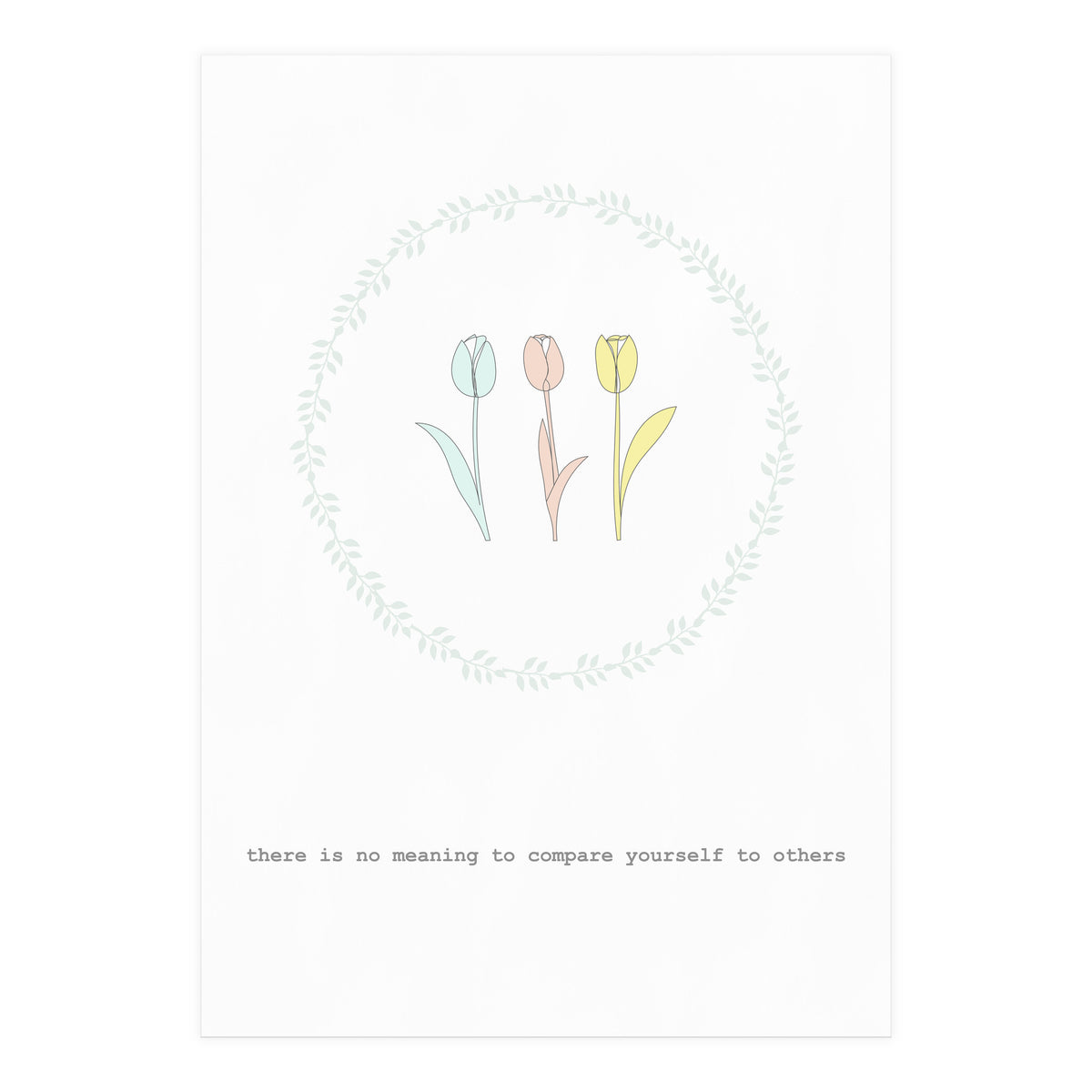 Tulip Flowers   (Print Only)