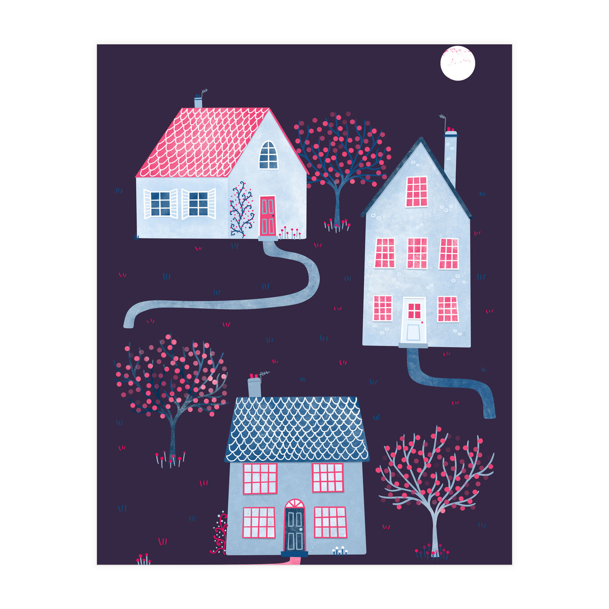 Spring In Townsville at Night (Print Only)