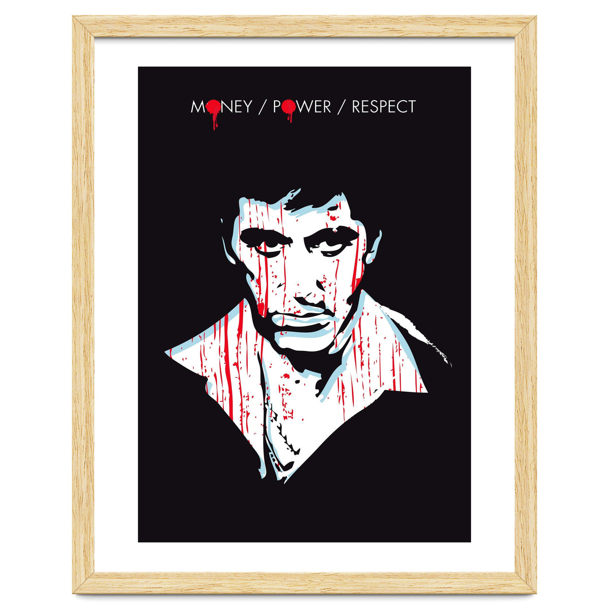 Tony Montana Scarface movie poster