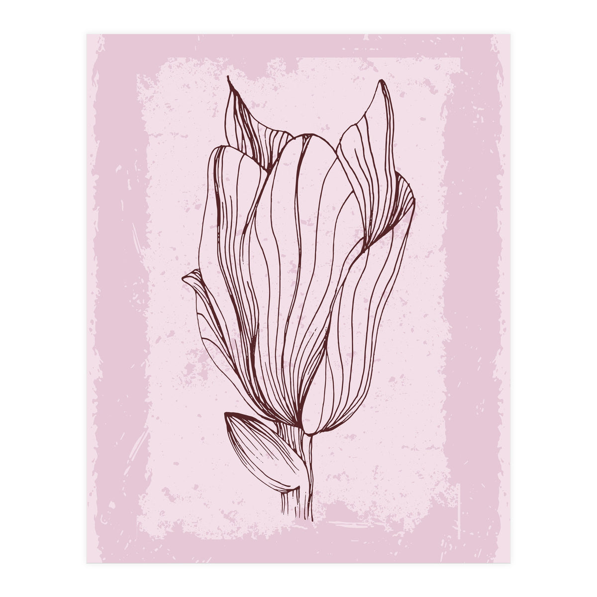 Magnolia Abstract Geometric Nordic (Print Only)