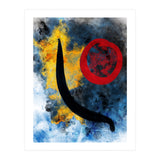 Abstract Calligraphy in the universe  (Print Only) thumbnail
