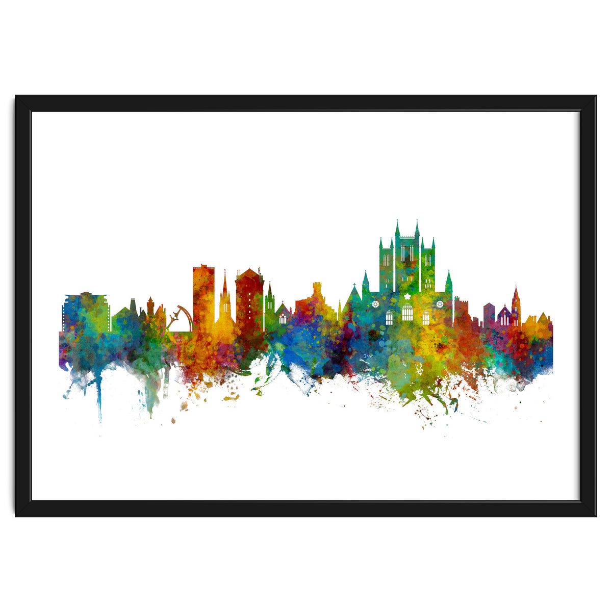 Lincoln England Skyline