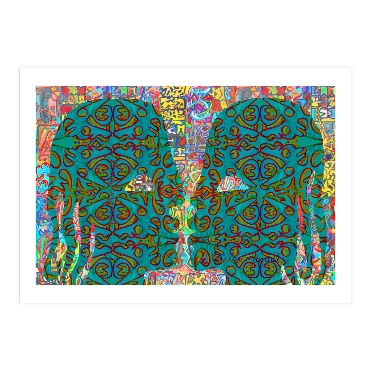 Abstracto Pop Nuevo B11 (Print Only)