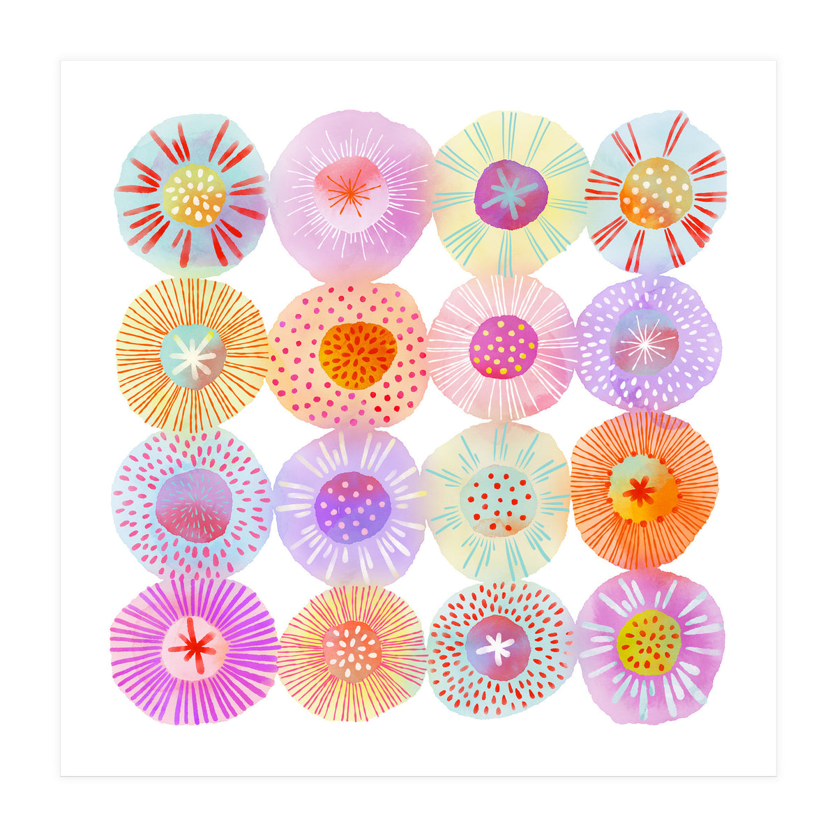 Sorbet Circles (Print Only)