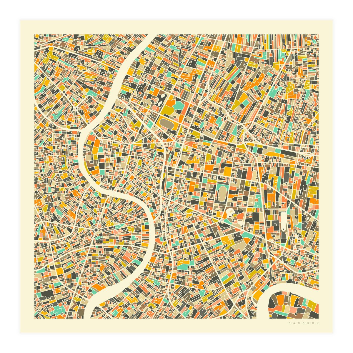 BANGKOK MAP (Print Only)