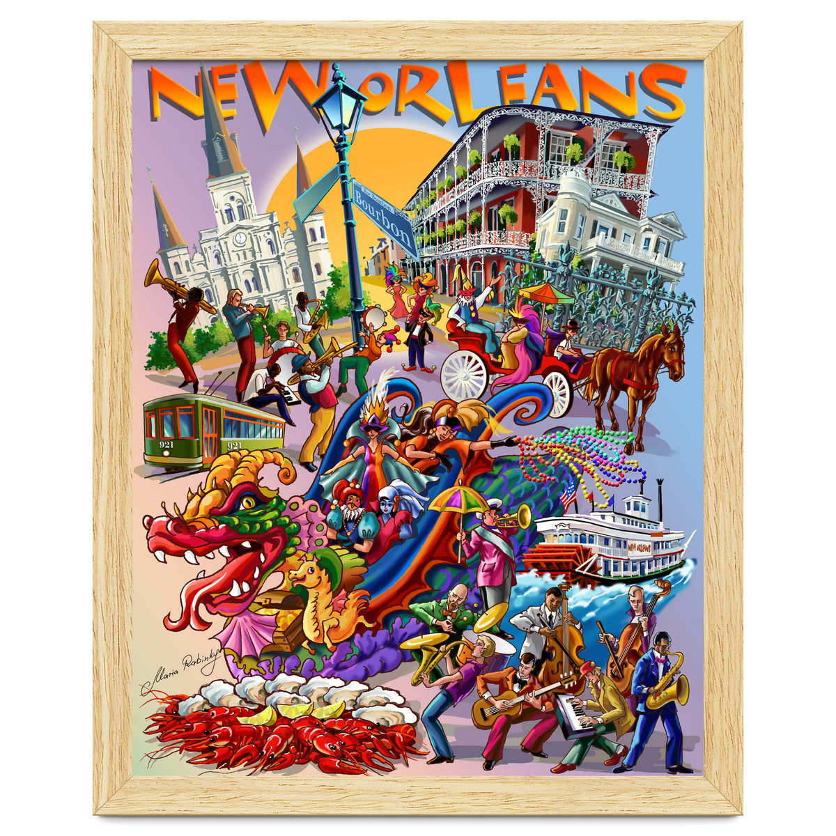 New Orleans Illustration