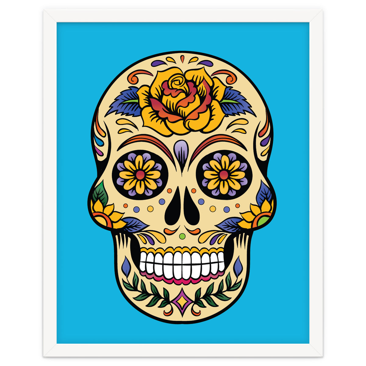 Colorful Skull II