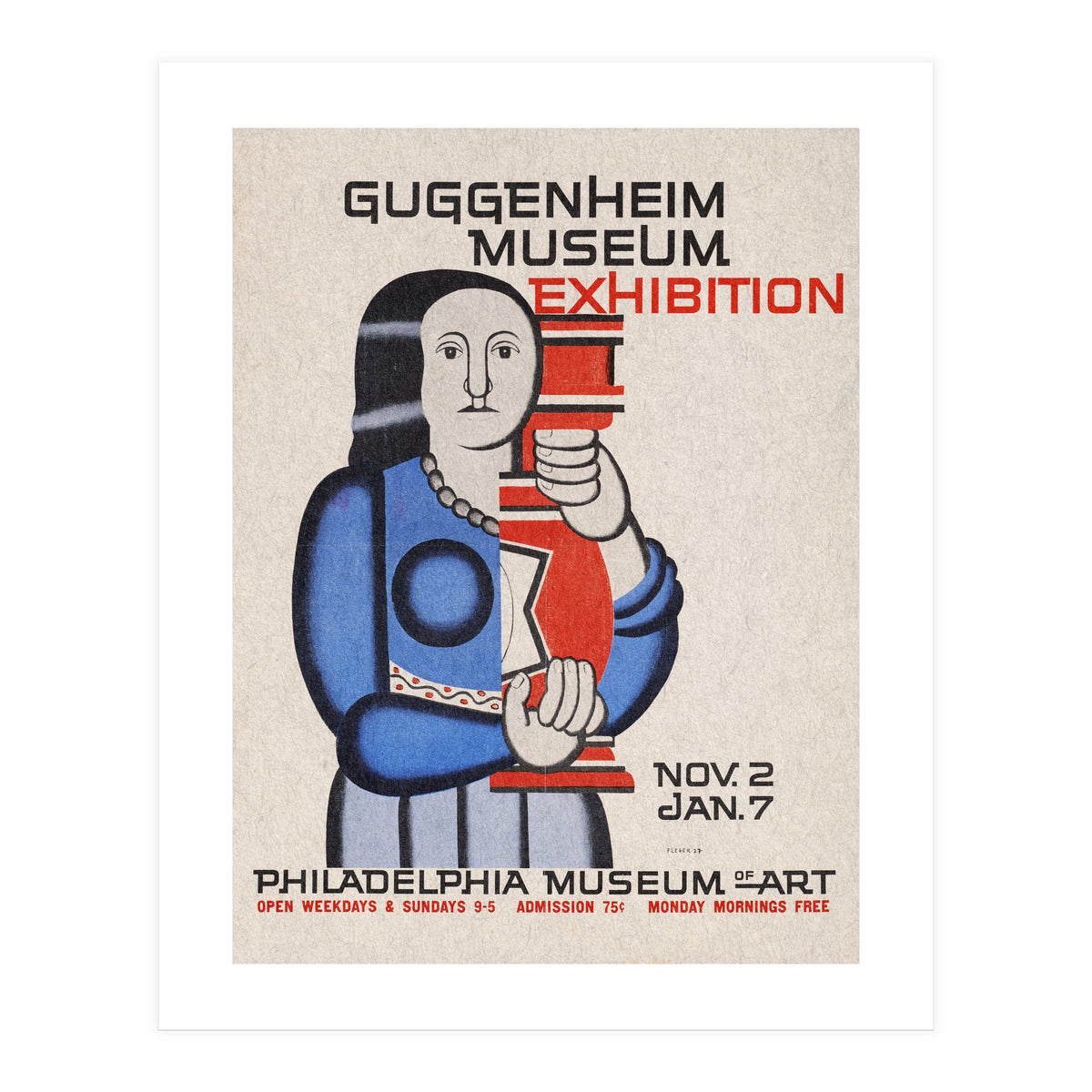Guggenheim Museum Exhibition (Print Only)
