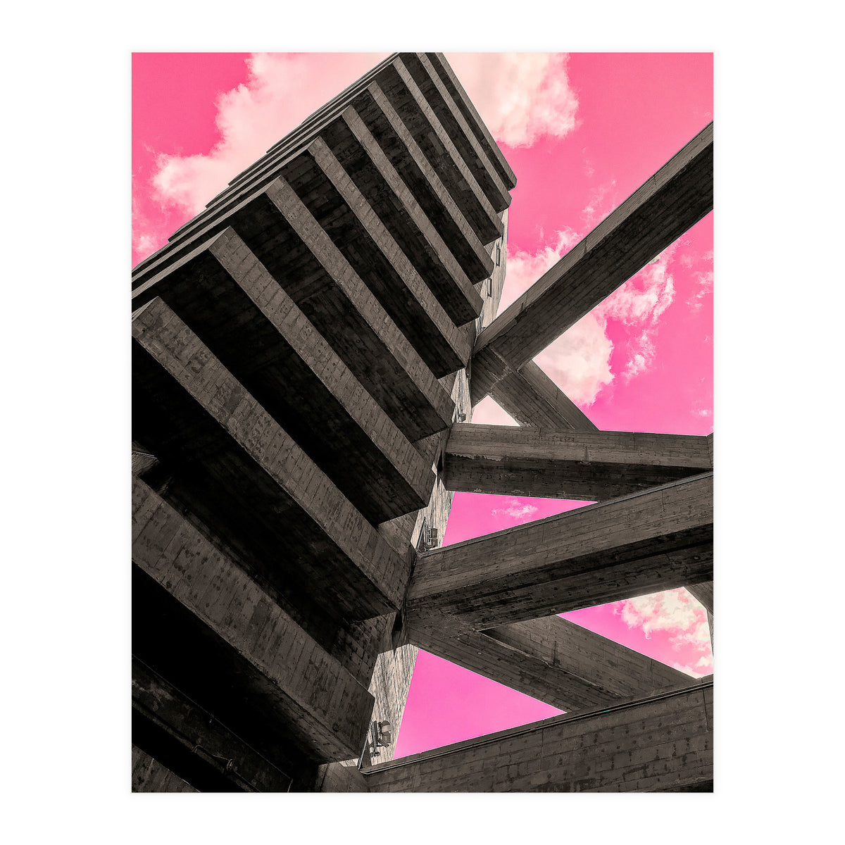 Pink Sky in São Paulo -  Sesc Pompeia (Print Only)