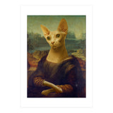 Mona Lisa Sphynx (Print Only) thumbnail