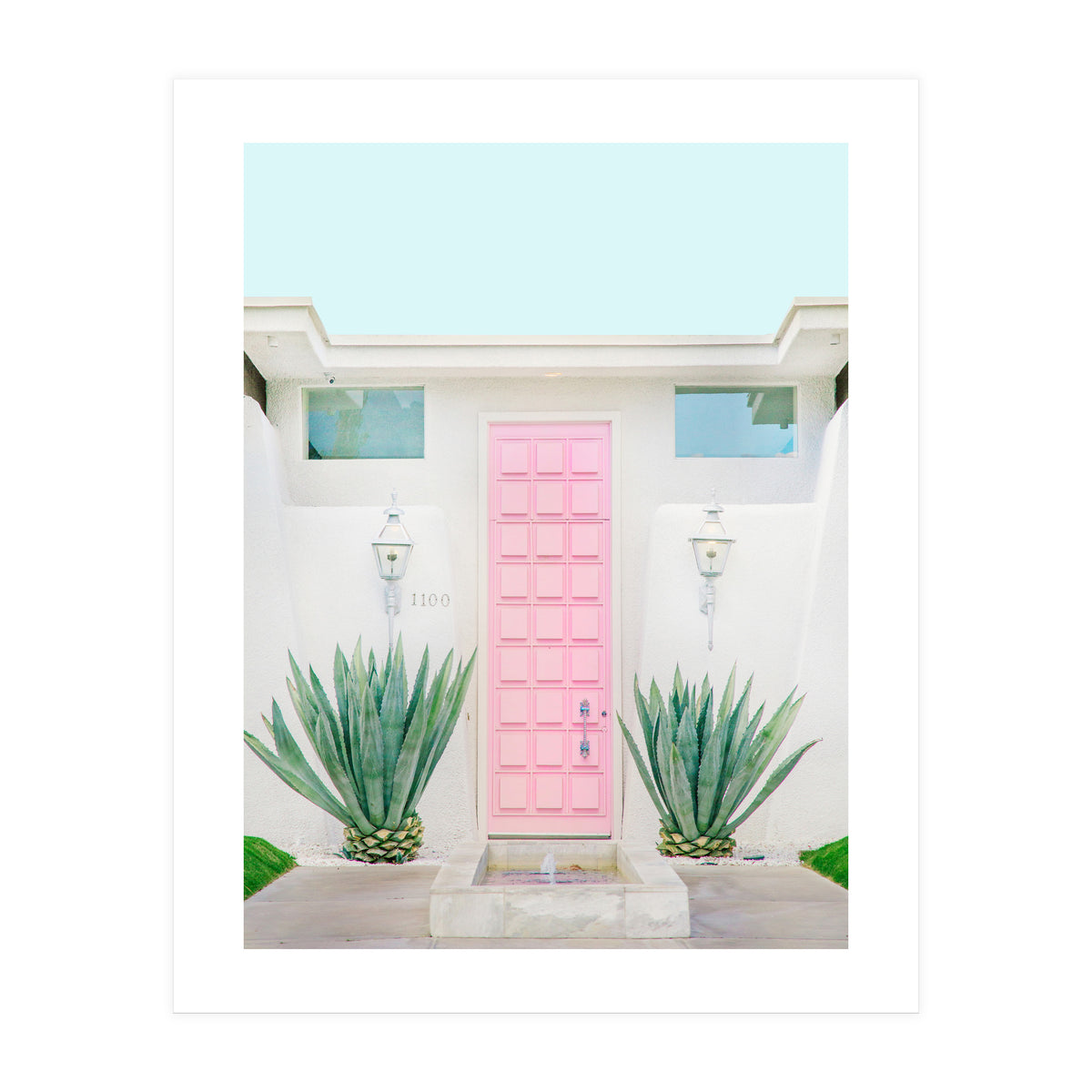 That Pink Door in Palm Springs California (Print Only)