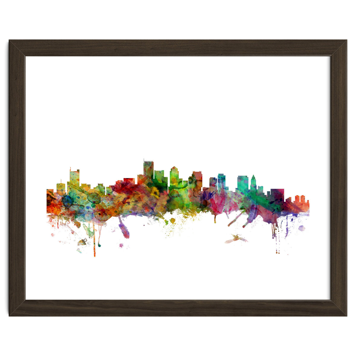 Boston Massachusetts Skyline