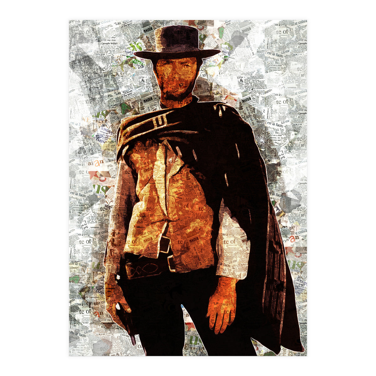 Clint Eastwood (Print Only)
