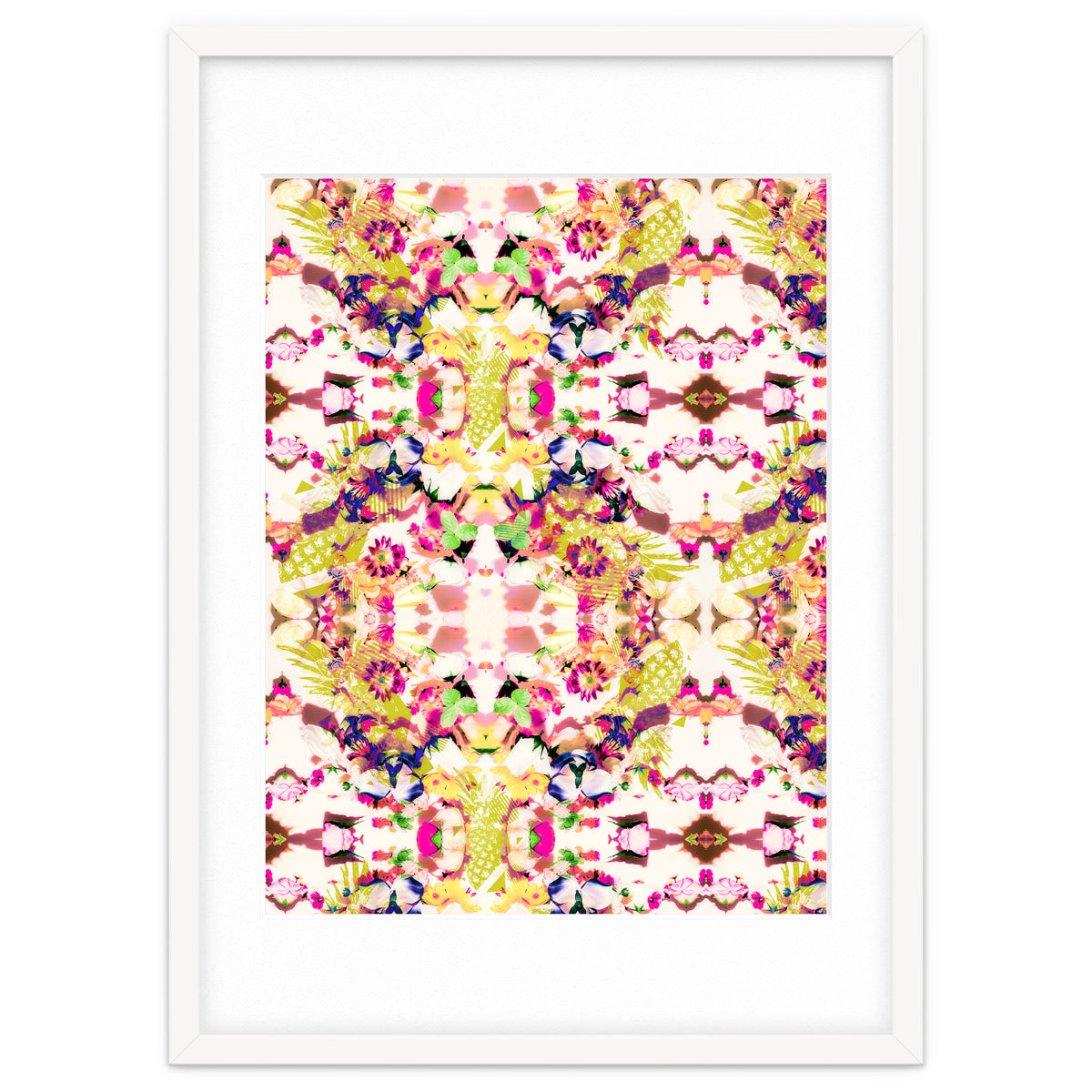 Painting mosaic - Abstract nature