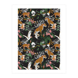 Leopards at night (Print Only) thumbnail