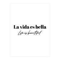 Life Is Beautiful (In Spanish) (Print Only)