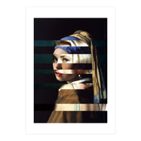 Vermeer's "Girl with a Pearl Earring" & Grace Kelly (Print Only)