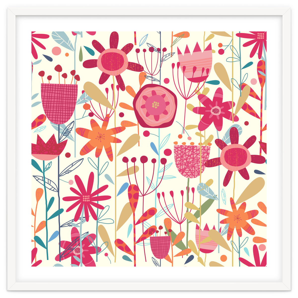 Wild Weeds And Flowers