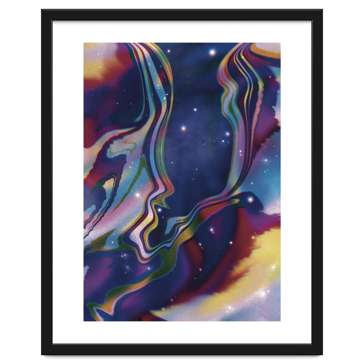 Abstract Space Star Sky Nebula