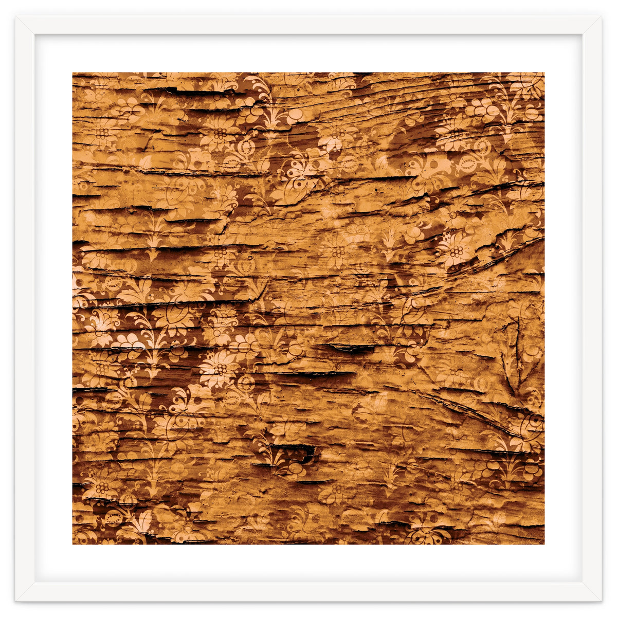 Wrinkled Ornament Old Gold