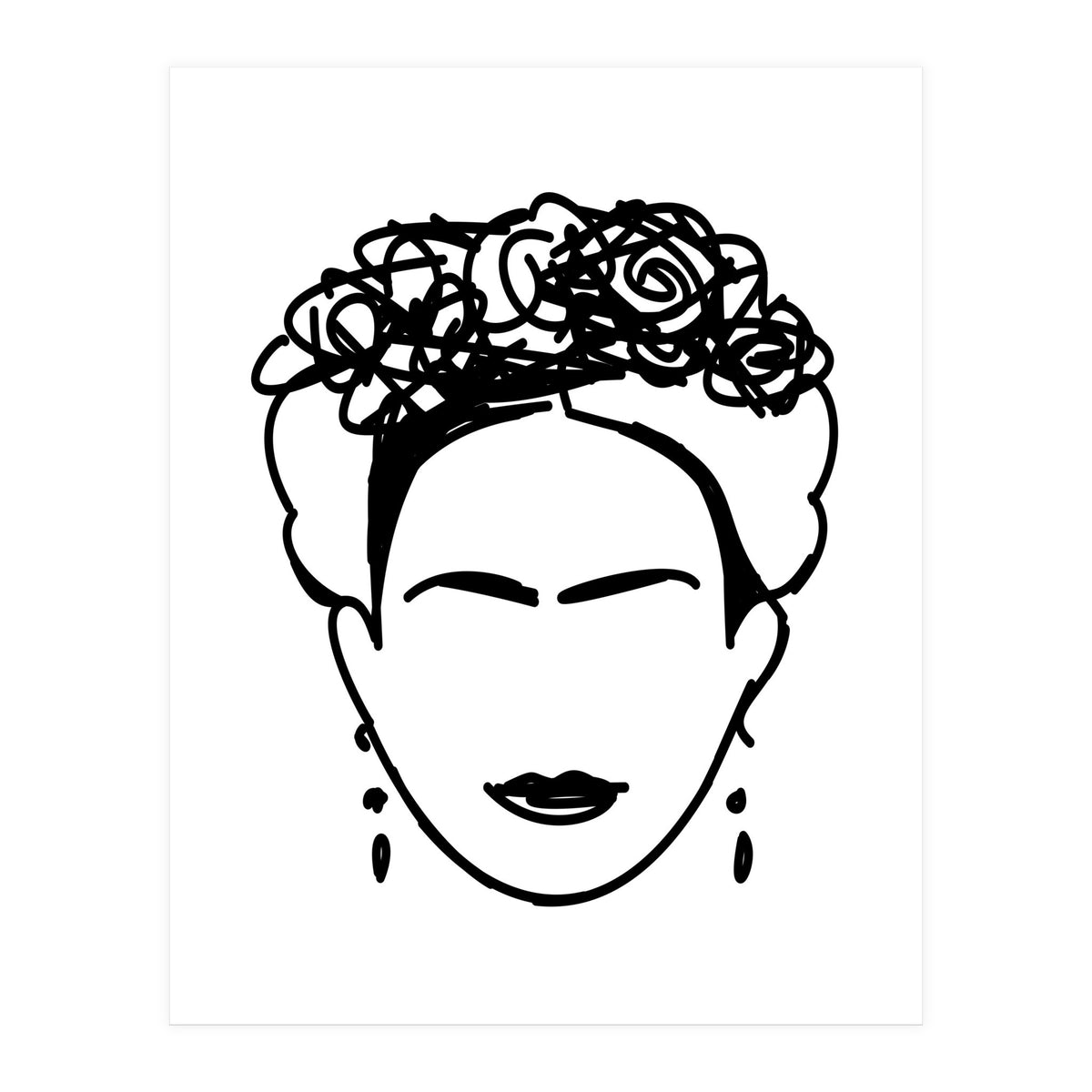 Frida Kahlo  (Print Only)