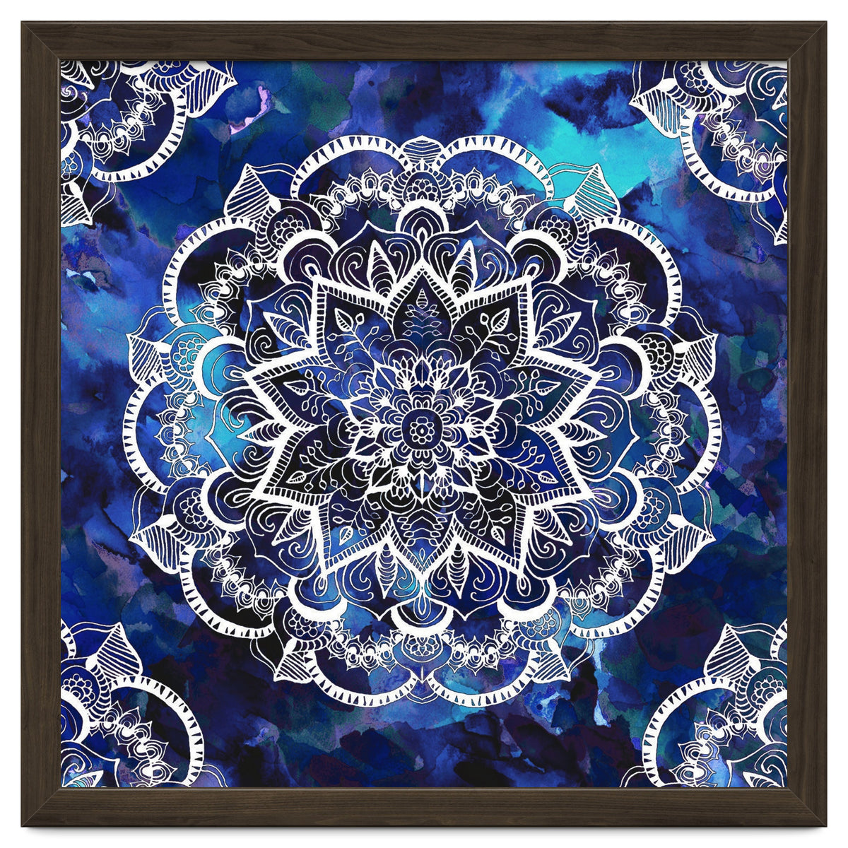 Queen Starring of Mandalas Navy