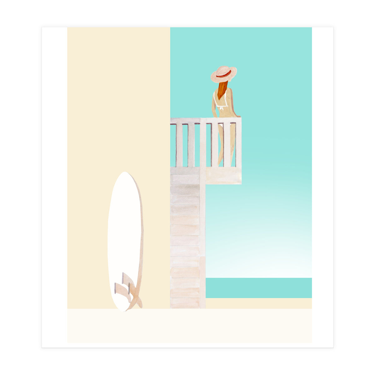 Salt&Surf Oceanbeach Road (Print Only)