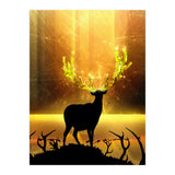 Greenery Deer Golden Sun (Print Only) thumbnail