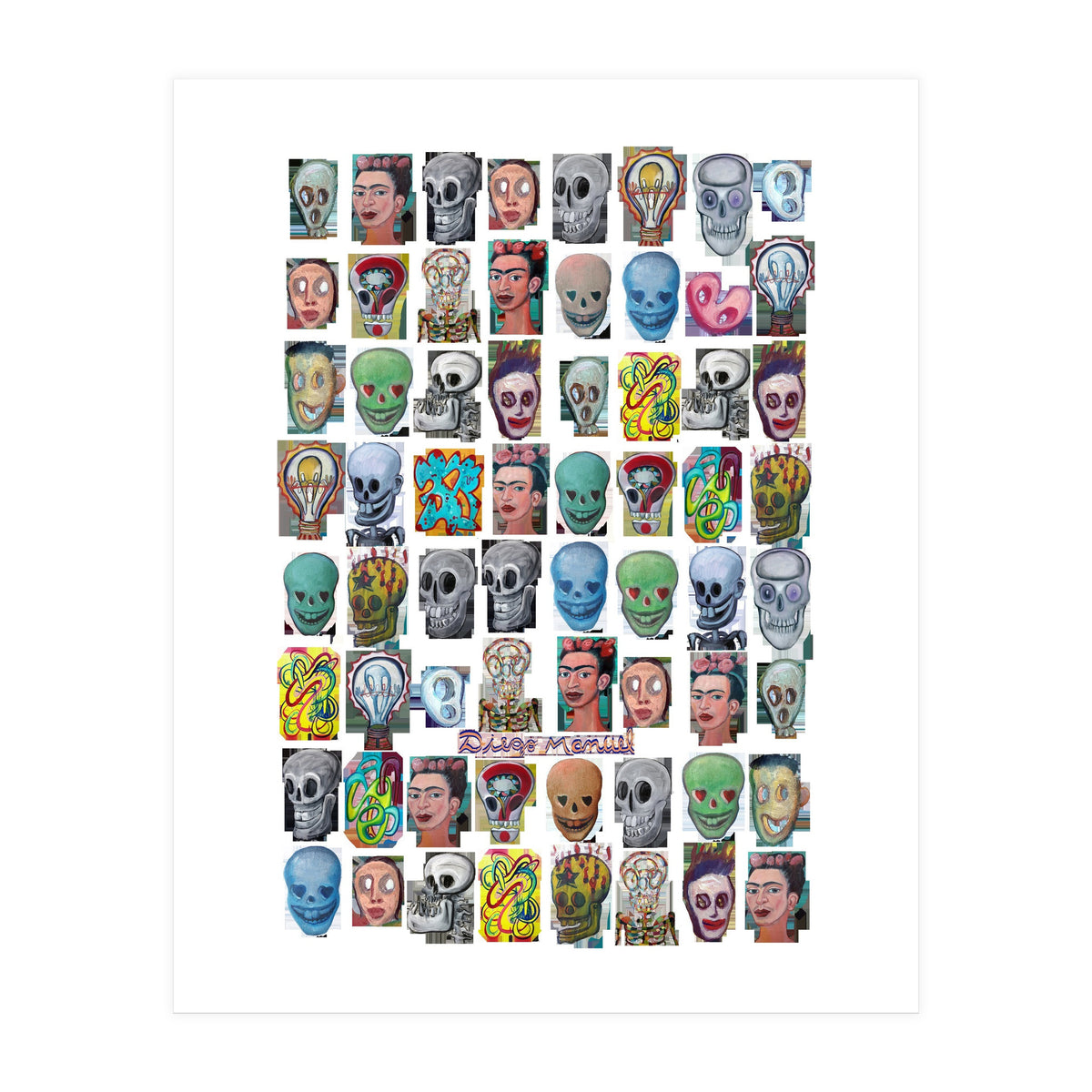 Calaveras Y Fridas (Print Only)