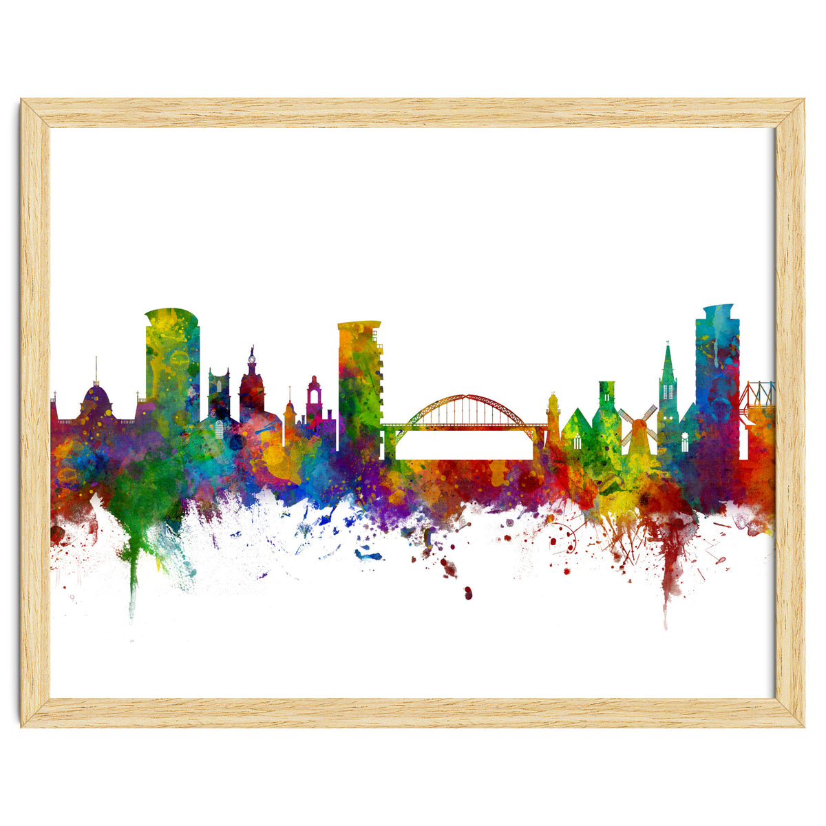 Sunderland England Skyline