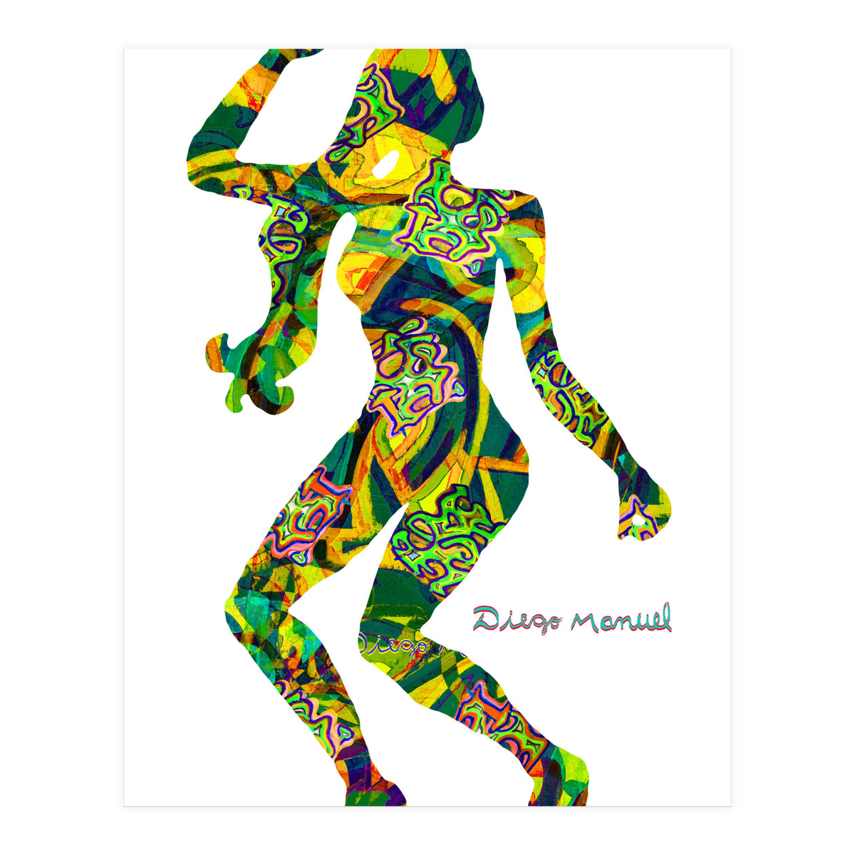 Dance Girl B 20 (Print Only)