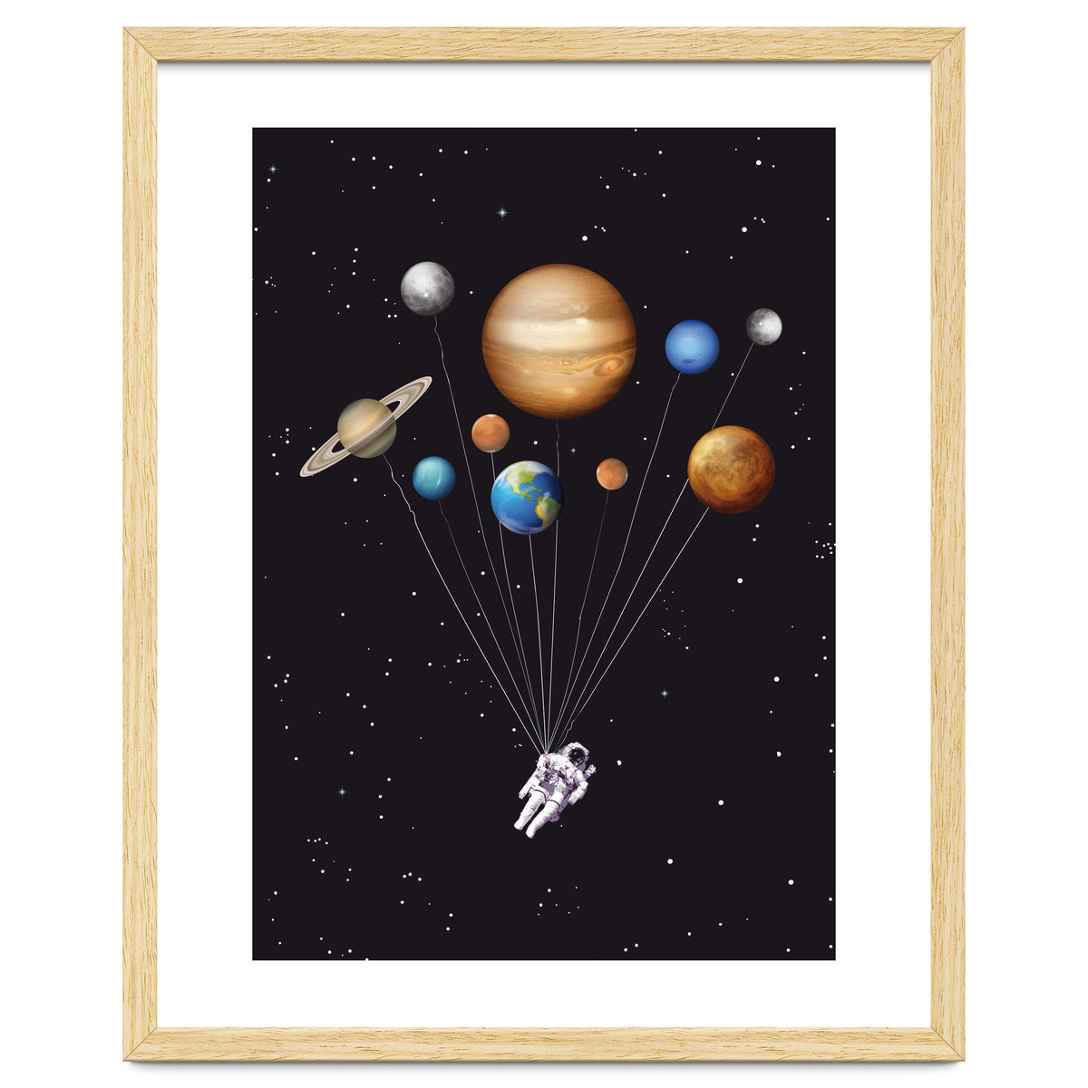 Space traveller poster