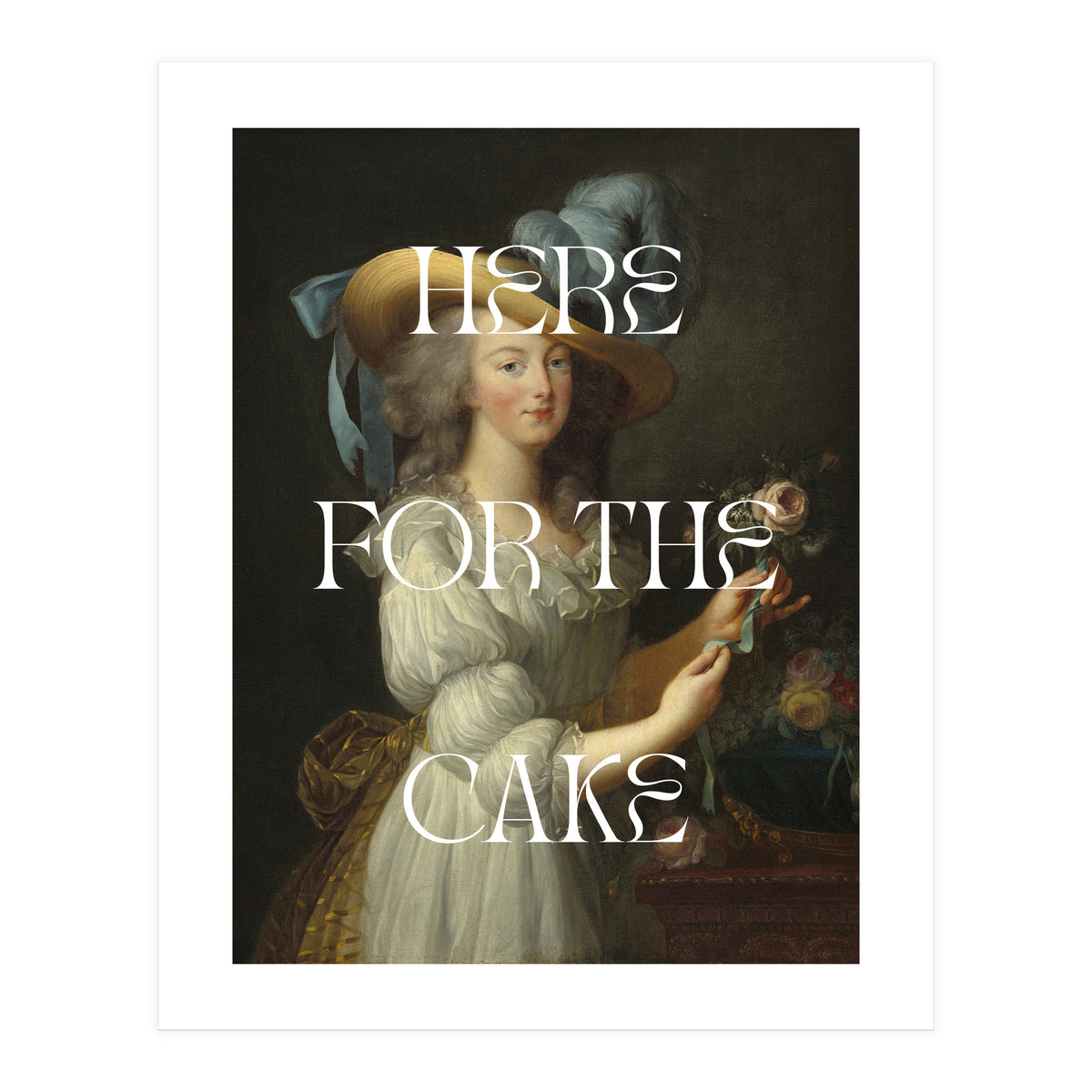 Here For The Cake (Print Only)