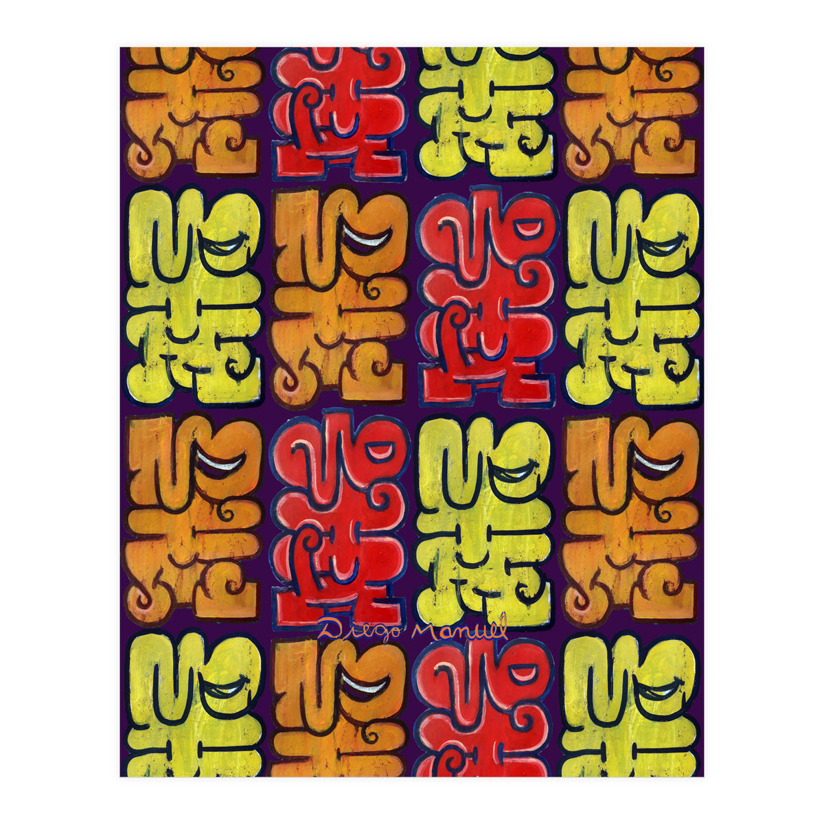 Garffiti 23 29 33 Tapiz C (Print Only)