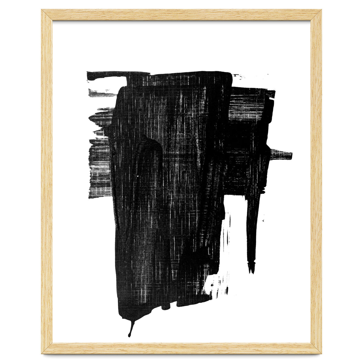 Minimalist Textured Brushstroke Art #2