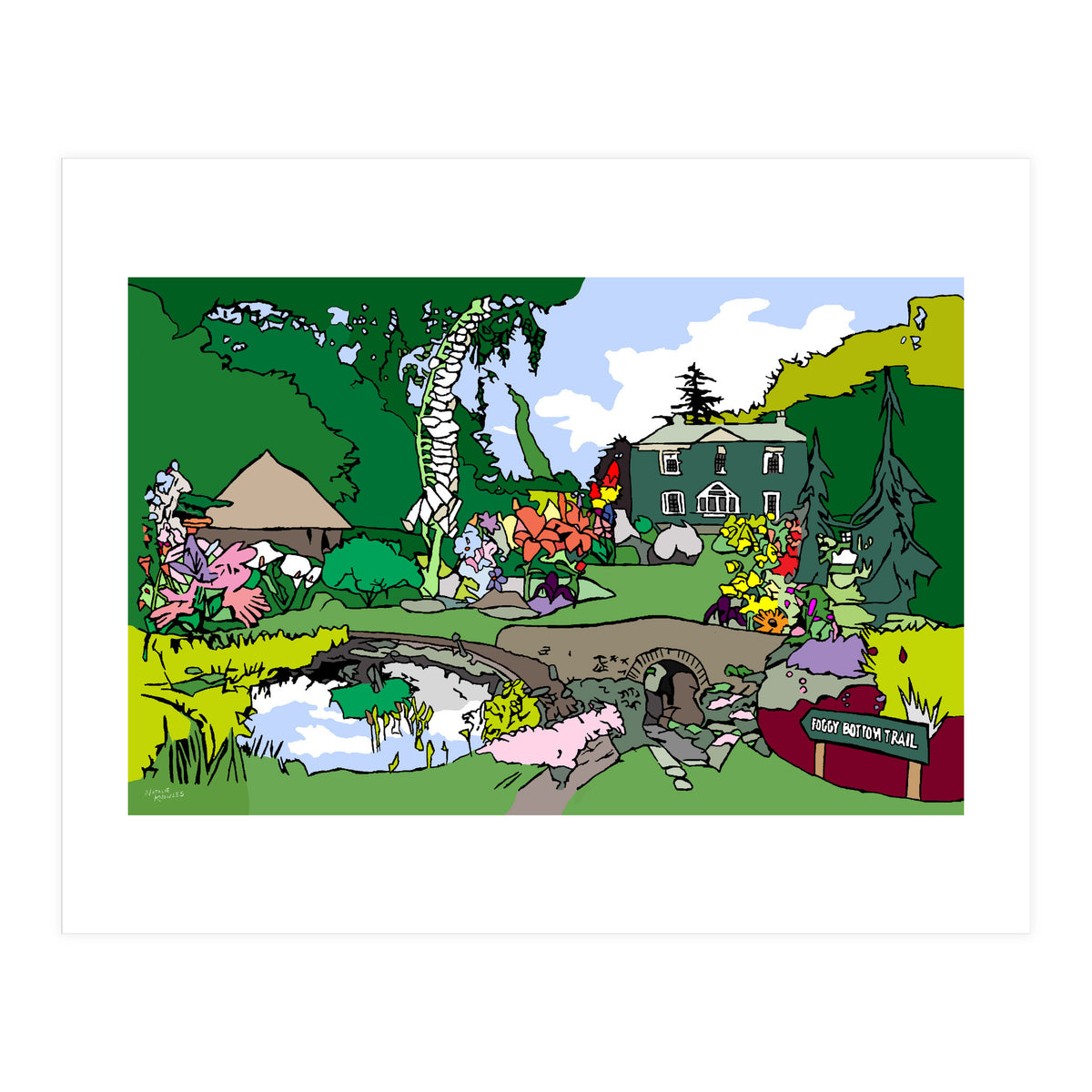 Bressingham Gardens (Print Only)