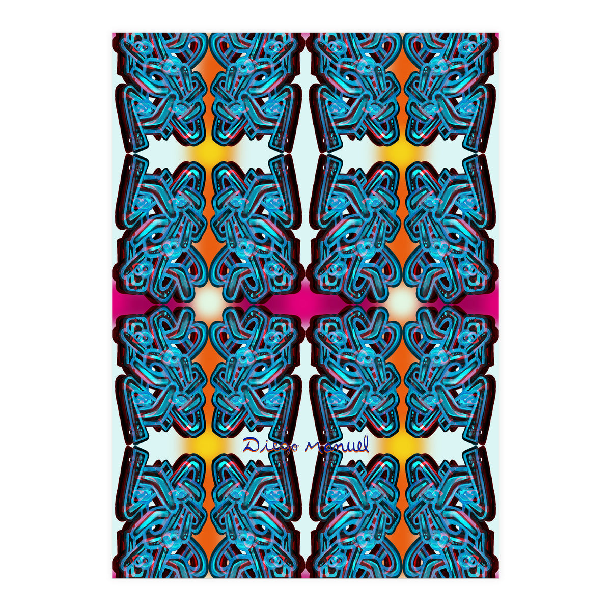 Formas Lenguas Y Ojos E (Print Only)