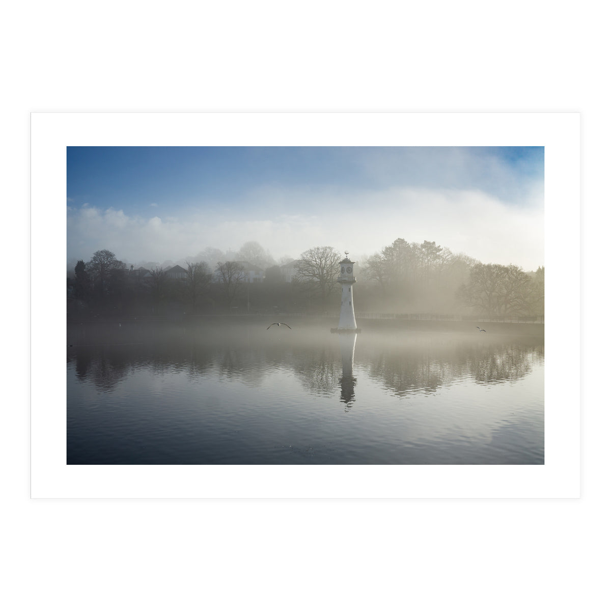 Mist on Roath Park Lake (Print Only)