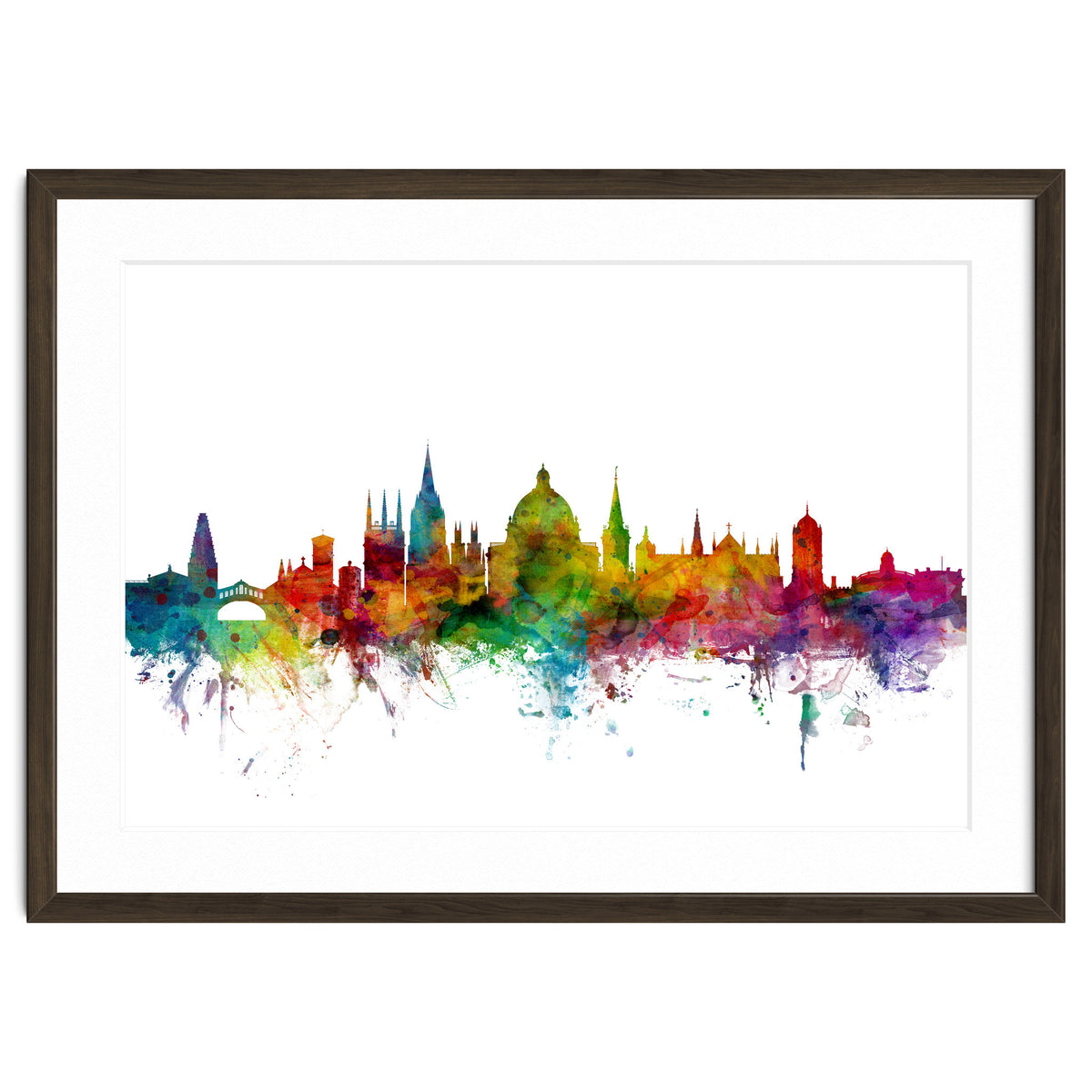 Oxford England Skyline