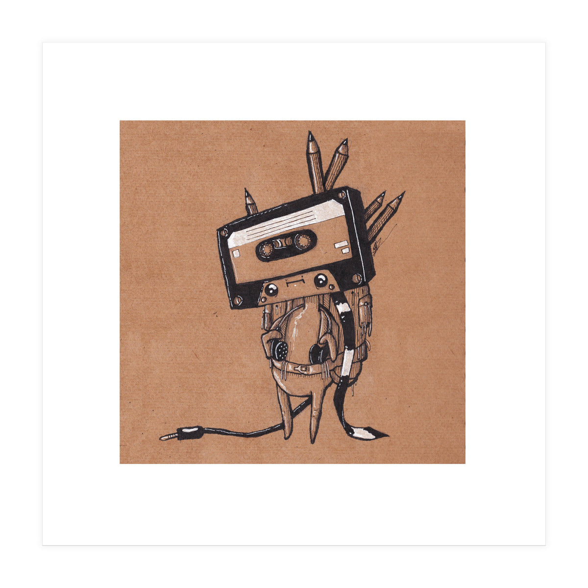 The Wandering Cassette (Print Only)