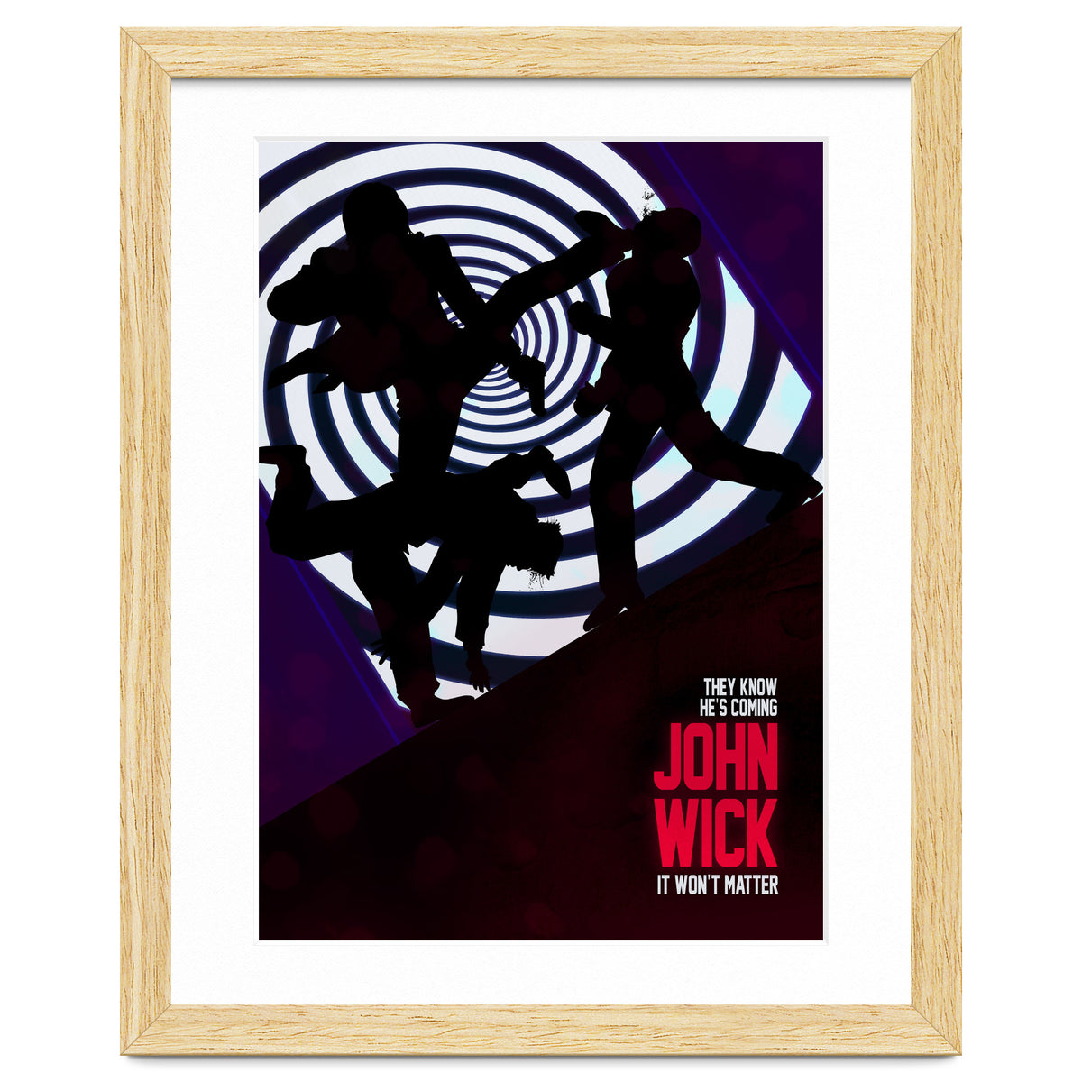 John Wick Minimal Movie Poster