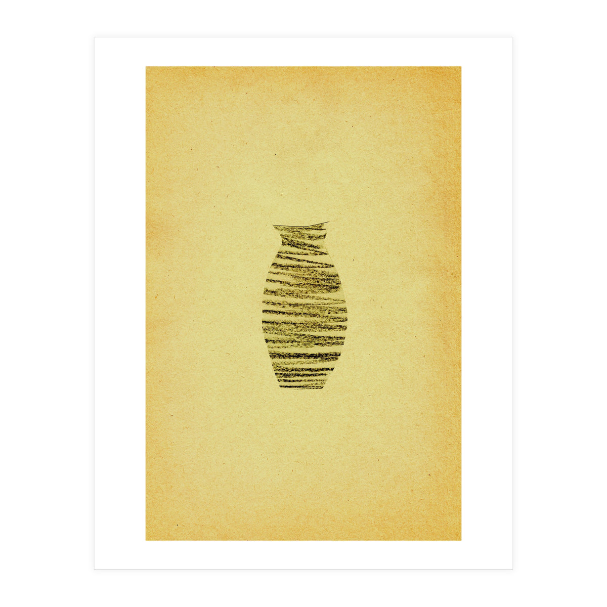 Retro vase (Print Only)