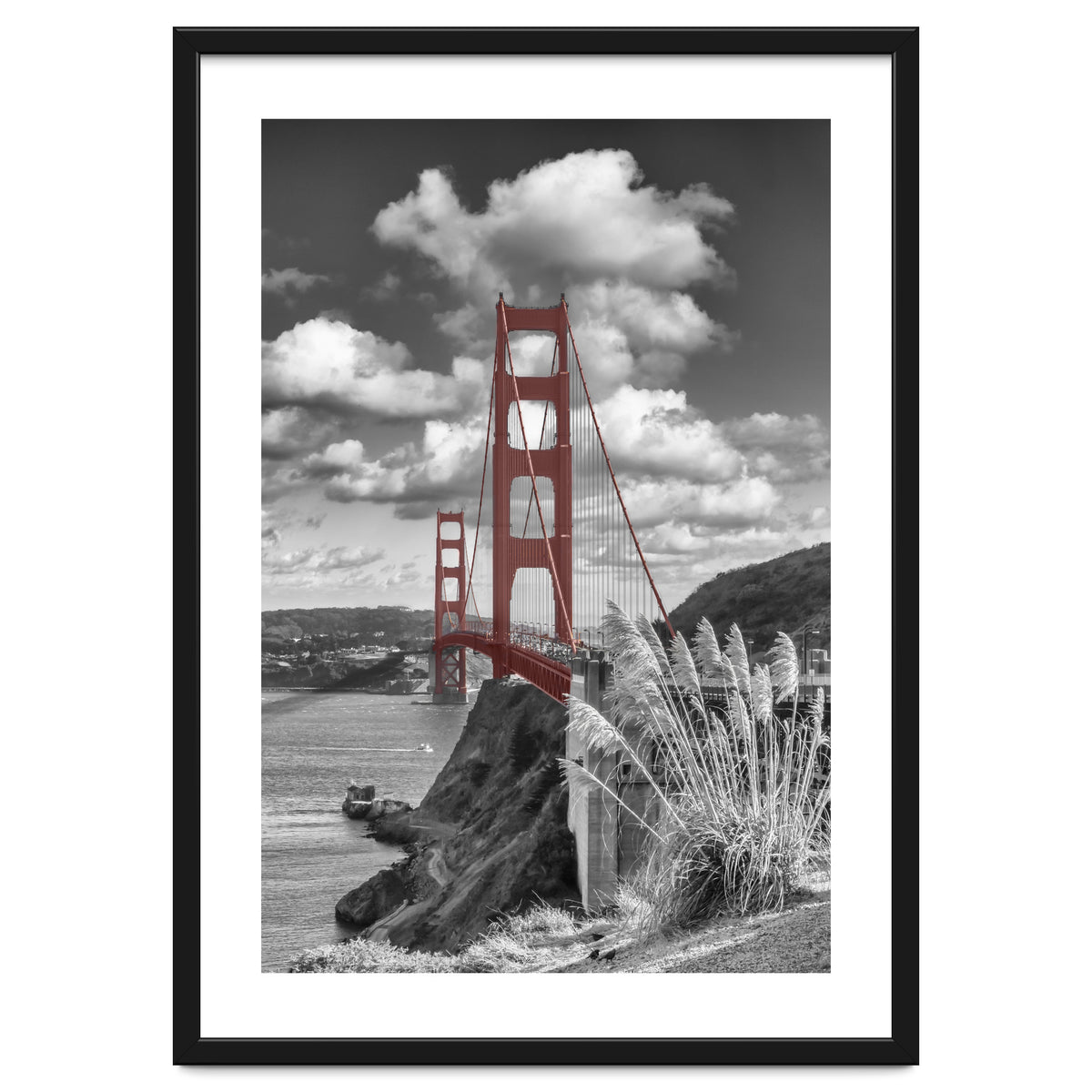 SAN FRANCISCO Golden Gate Bridge | colorkey