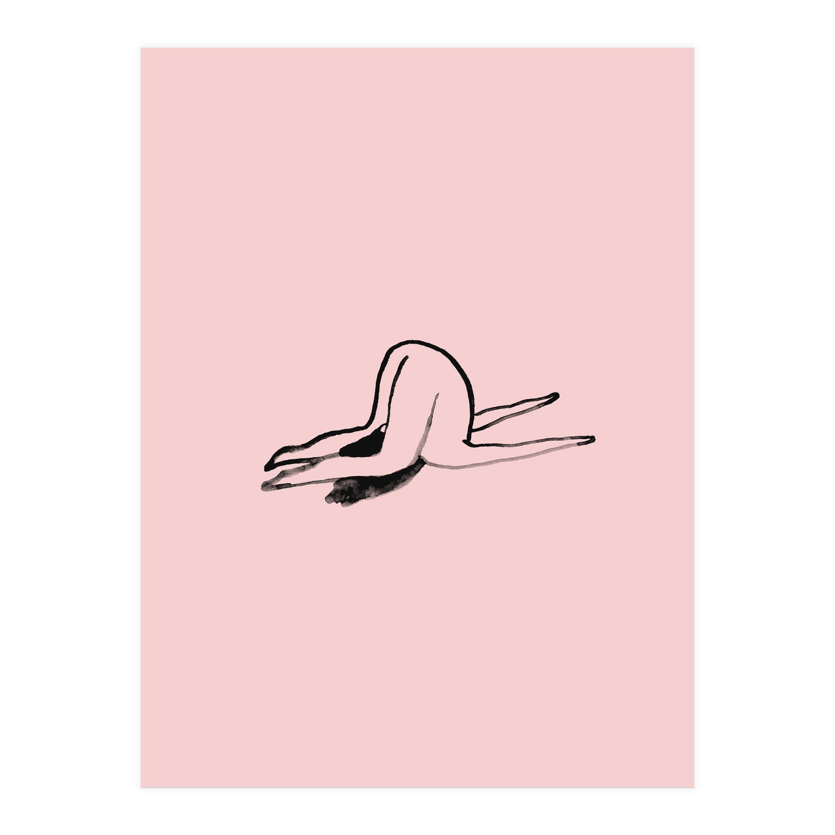 Earpressurepose (Print Only)