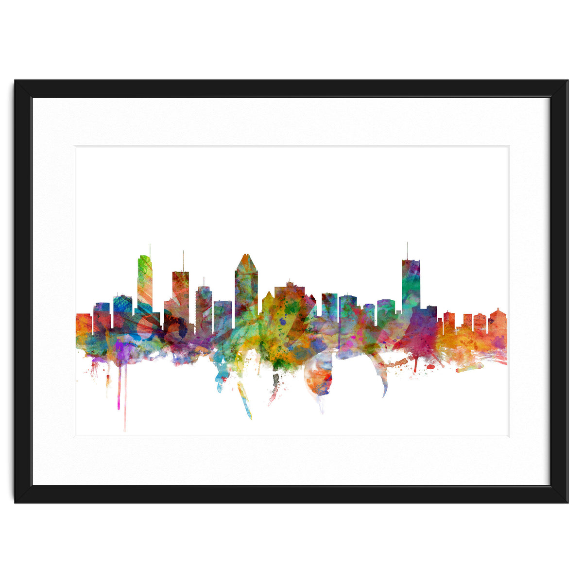 Montreal Canada Skyline