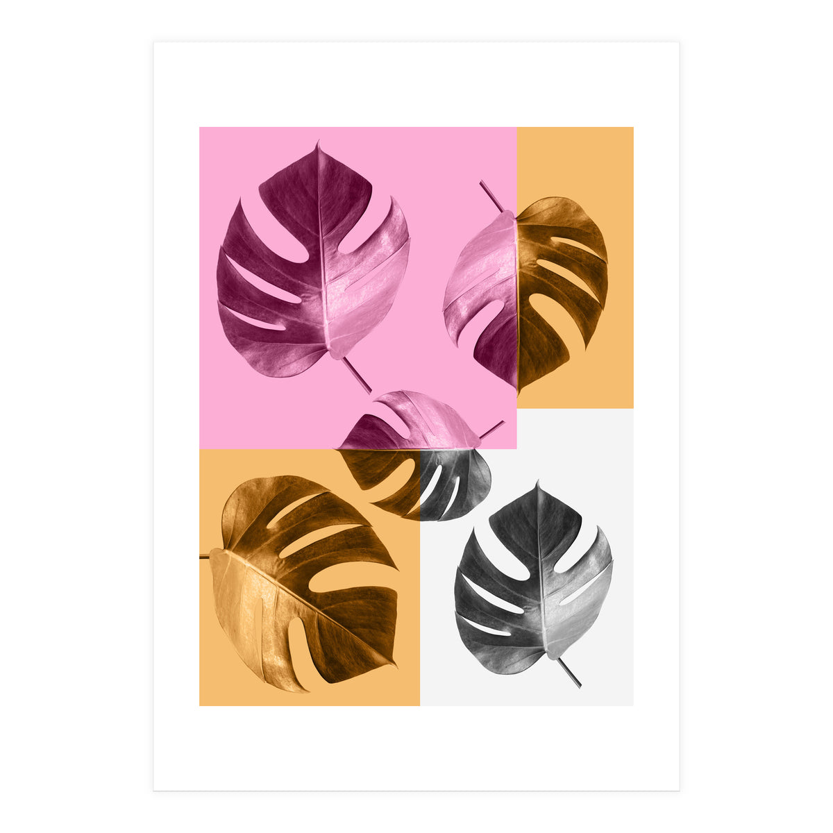 Tropical collage III (Print Only)