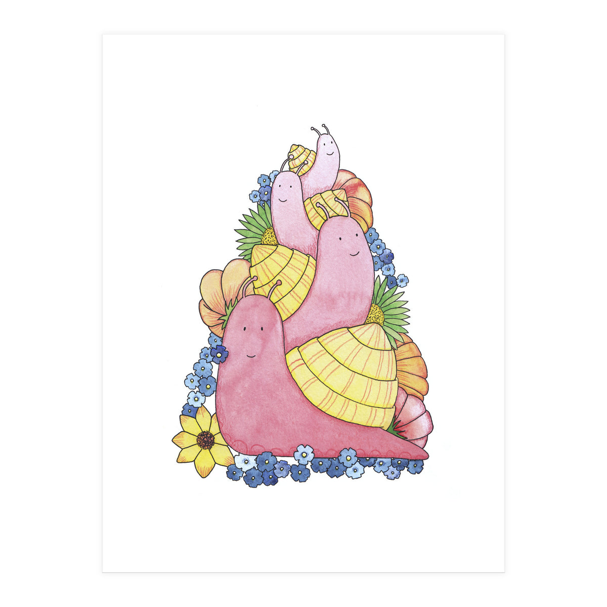 Snail Triangle (Print Only)